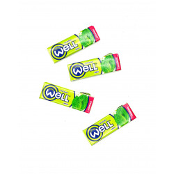 Жевательная резинка WELL (4 шт Мята)