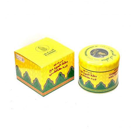 Бахур в металлическом боксе "Duggatal Oudh with Wardh Taifi" Al Haramain, 100 г