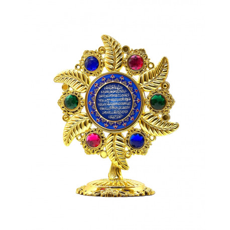 Декоративное панно на подставке "Цветок" с Аятом Аль Курси