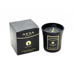 Свеча с ароматом лаванды Aksa "Lavender" Турция