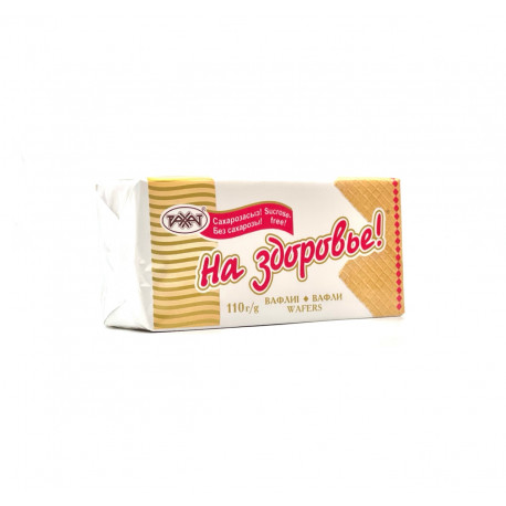 Вафли без сахарозы "На здоровье" 110 г, Рахат
