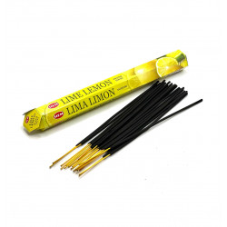 Ароматические палочки Бахур "Lime - Lemon" 20 шт, Индия