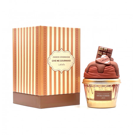 Арабские духи "Choco Overdose" Give me gourmand, Lattafa, 75 мл, ОАЭ