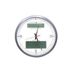 Настенные часы дающие азан "Al-Harameen" круглые (средние)