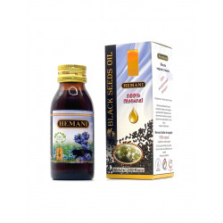 Натуральное масло чёрного тмина "Black Seed Oil" 60 мл, Hemani