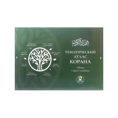 Книга - альбом "Тематический атлас Корана", изд. Читай-Умма