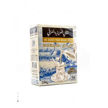 Чай черный цейлонский с бергамотом "Al Azizi Yah Iraki Tea / Earl Grey" 200 г