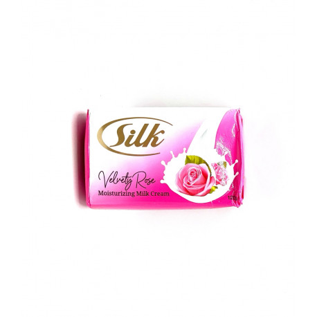 Туалетное мыло SILK VELVETY ROSE, 120 гр.