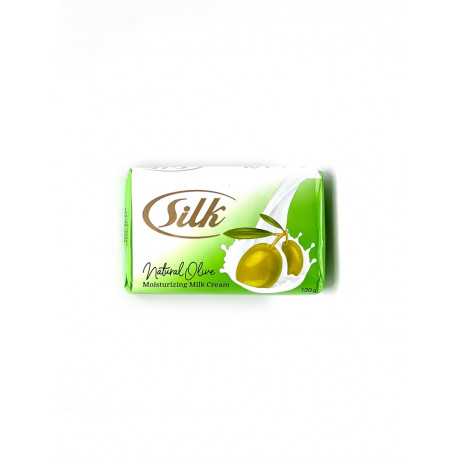 Туалетное мыло SILK NATURAL OLIVE, 125 гр.