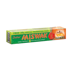 Зубная паста Dabur "Miswak" гелевая 130 гр.