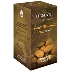 Масло "Hemani" Sweet Almond Oil 30 мл. (масло сладкого миндаля)