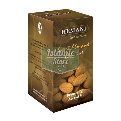 Масло "Hemani" Sweet Almond Oil 30 мл. (масло сладкого миндаля)