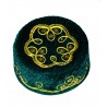 Тюбетейка "Арская" стёганая, со шнуровым узором по кругу (различная цветовая гамма)