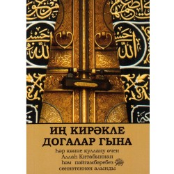 Книга на татарском - Иң кирәкле догалар гына